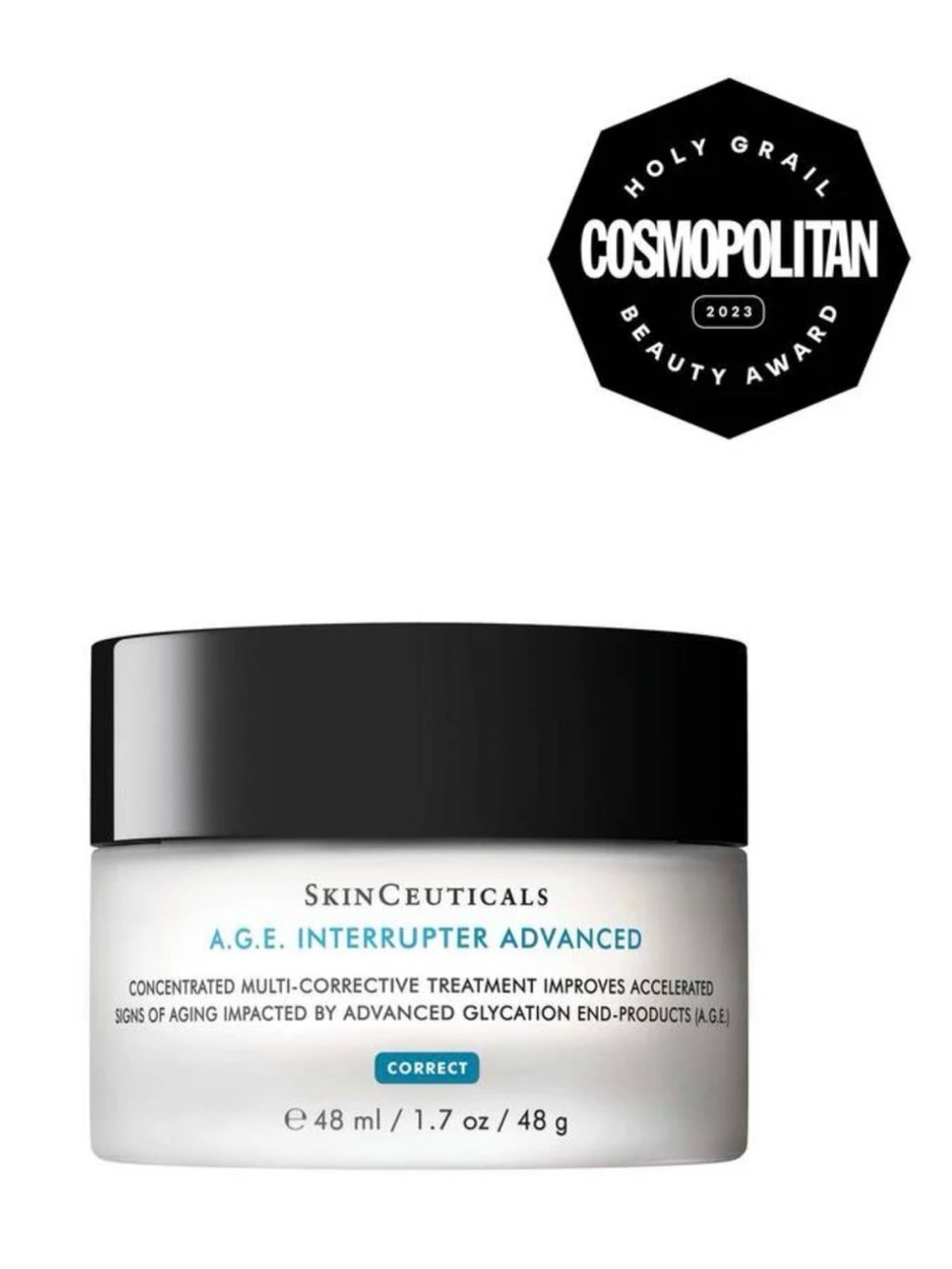 SkinCeuticals A.G.E. Interrupter Advanced Cream — White and Black
